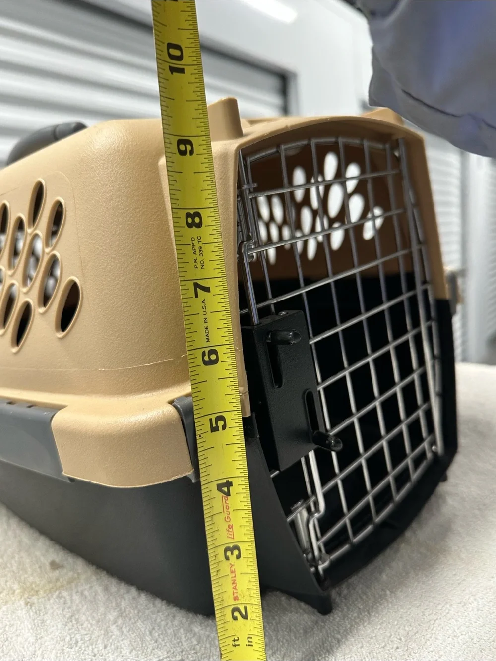 PETMATE PET TAXI Dog Cat Travel Carrier Hardsided Transport Animal Crate Small